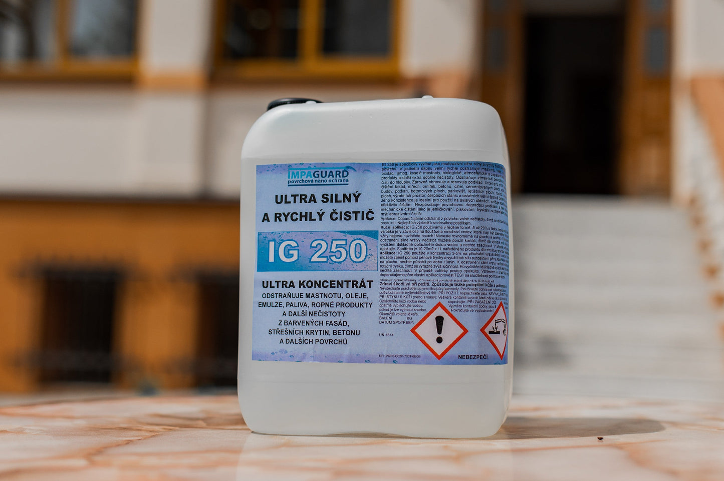 Extra silný odmašťovač a čistič oleje a mastnot - ultra koncentrát -IG 250