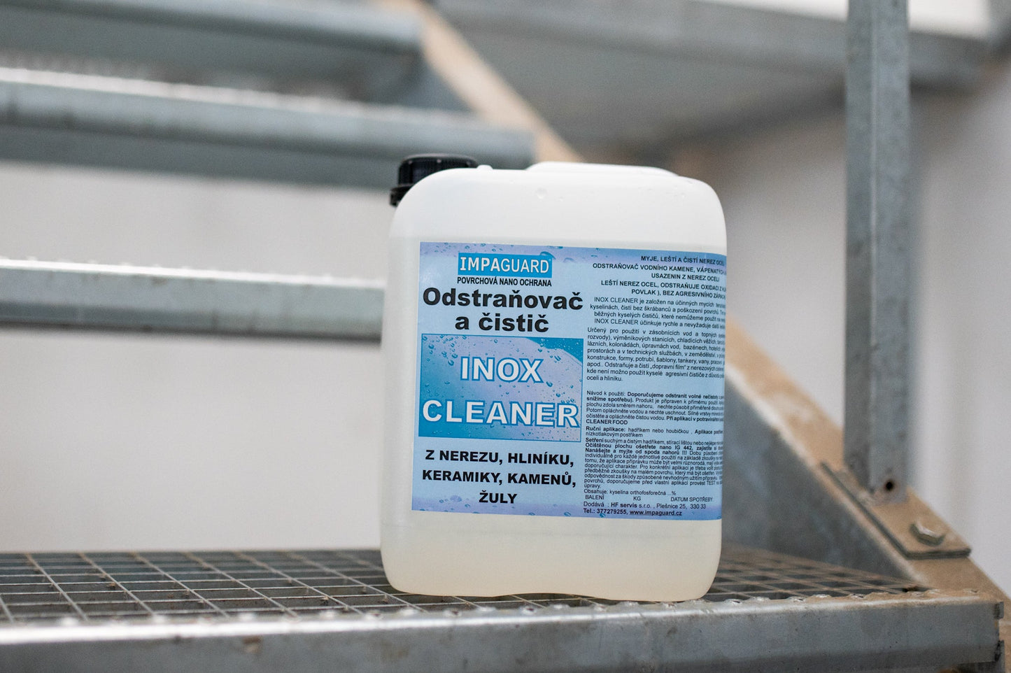 INOX cleaner - čištění a leštění