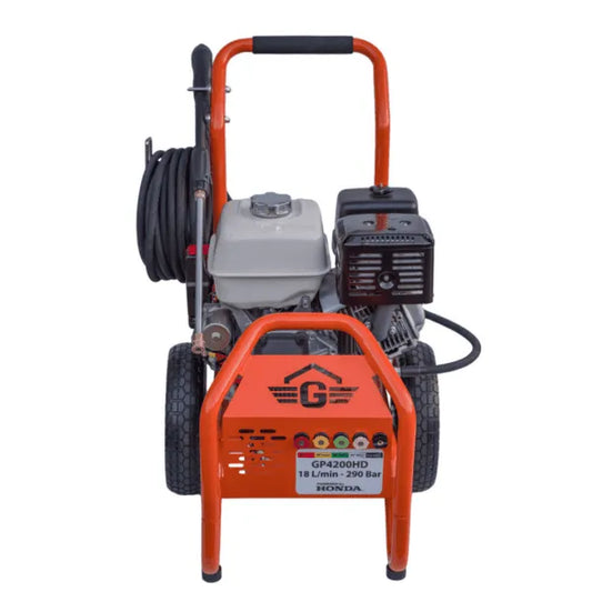 Gaspper GP4200HD benzínový vysokotlaký čistič, Honda, 15.0 HP, 290 bar/4 200 PSI