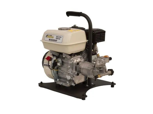 Waspper W3000HF benzínový vysokotlaký čistič, s motorem Honda, výkonem 5,2 HP a tlakem 207 barů / 3 000 PSI