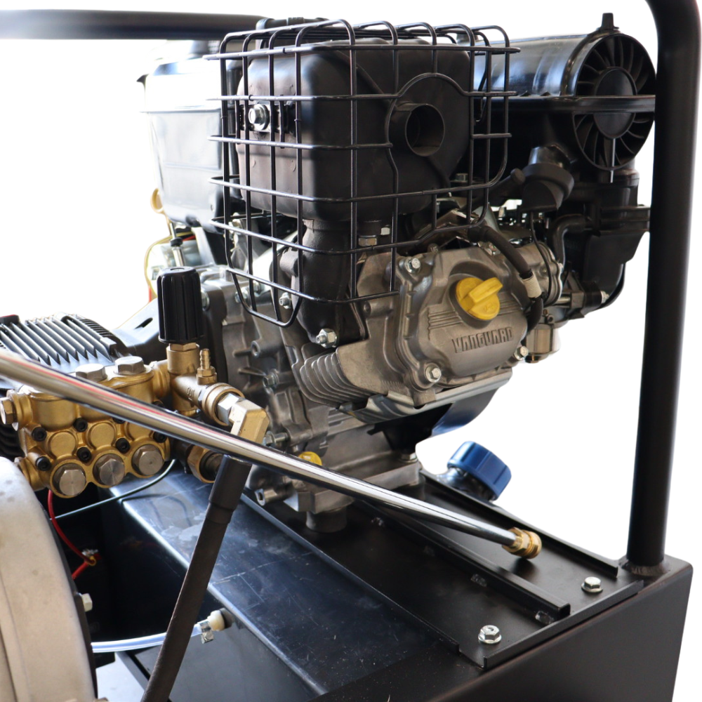 Gaspper GH4200BD Vysokotlaký čistič s ohřívačem vody až 150°C, Briggs & Stratton Vanguard, 290 barů/4200 PSI