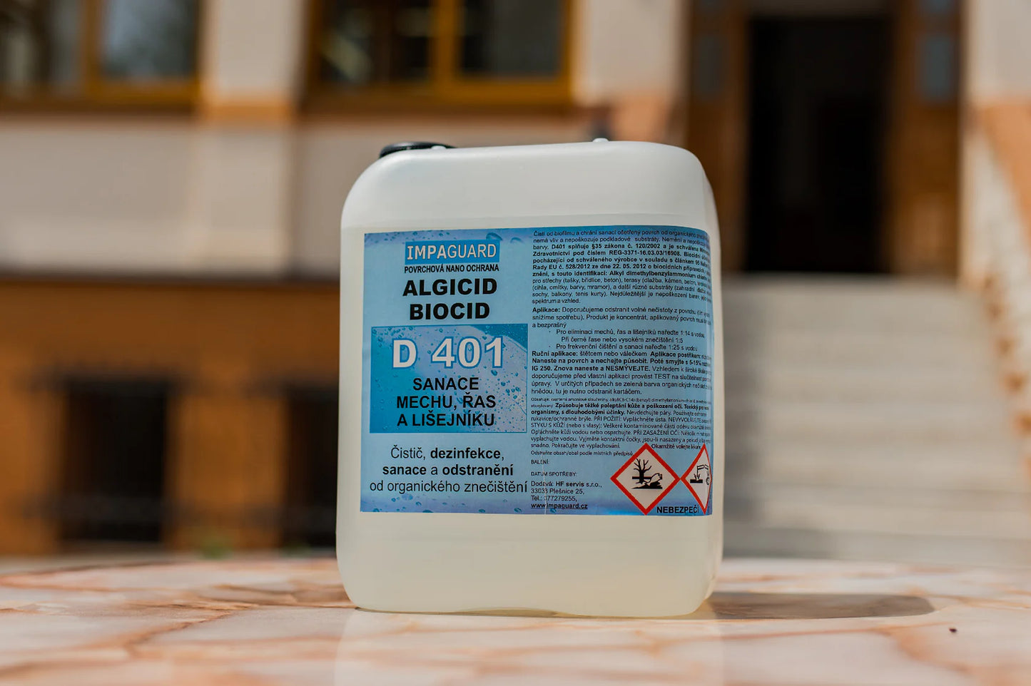 Impaguard D 401 - Čistič, algicid a prevence - koncentrát