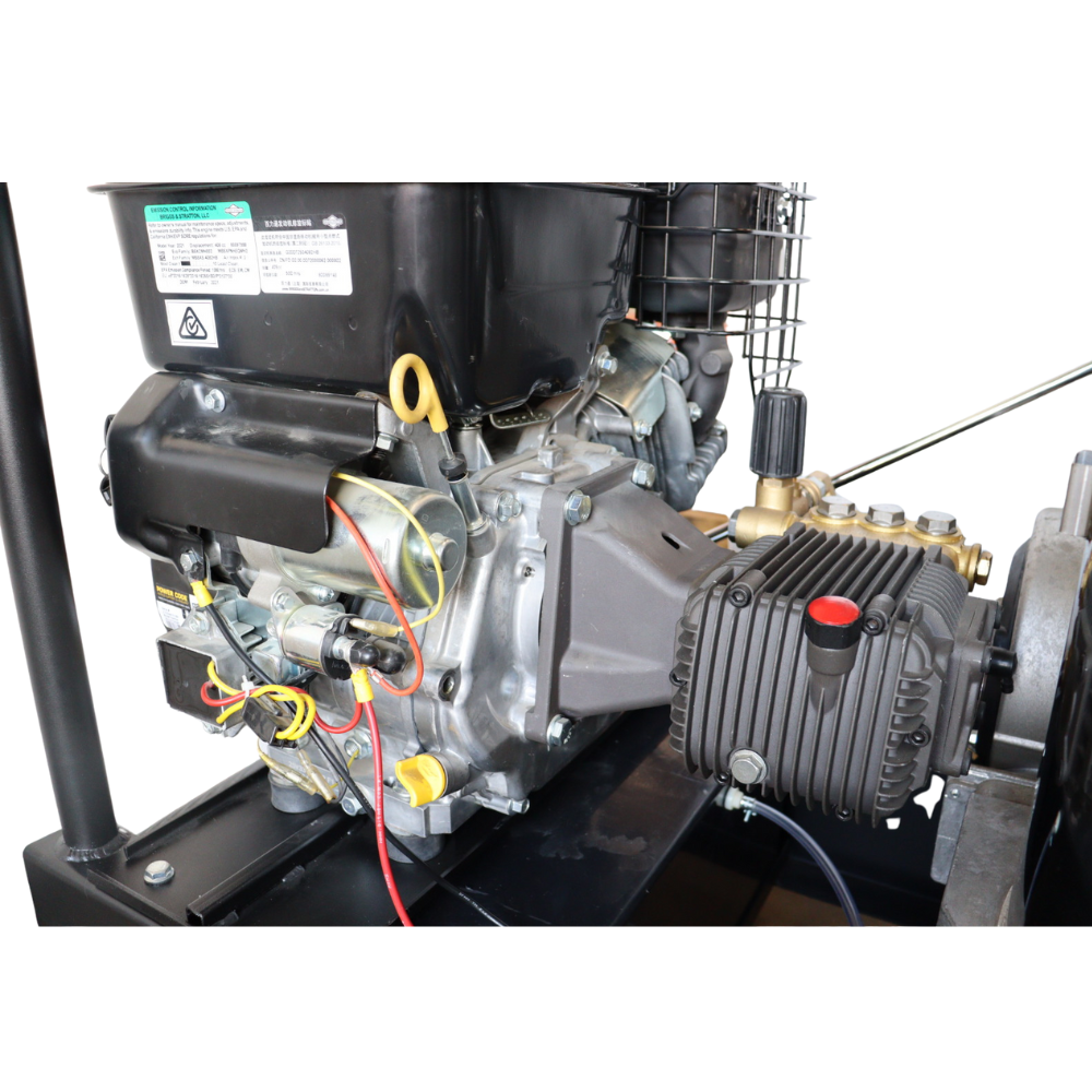 Gaspper GH4200BD Vysokotlaký čistič s ohřívačem vody až 150°C, Briggs & Stratton Vanguard, 290 barů/4200 PSI