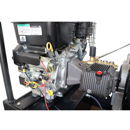 Gaspper GH4200BD Vysokotlaký čistič s ohřívačem vody až 150°C, Briggs & Stratton Vanguard, 290 barů/4200 PSI