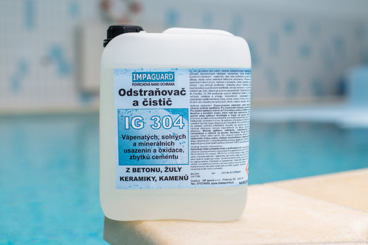 Odstraňovač vodního kamene, usazenin a rzi - koncentrát - IG 304