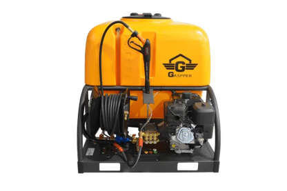 Premium benzínový vysokotlakový čistič GP1000, s motorem Briggs&Stratton, 13 HP, 4000 PSI/ 275 bar, s nádrží na vodu 1000L