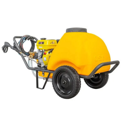 Gaspper GF120 benzínový vysokotlaký čistič s nádrží na vodu 120 L, s motorem Peggas, 5.2 HP, 220 bar/3.200 PSI