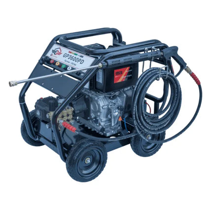Gaspper GP3600PD Dieselový vysokotlaký čistič, s motorem Peggas 186F A, 8.9 HP, 248 bar/3 600 PSI