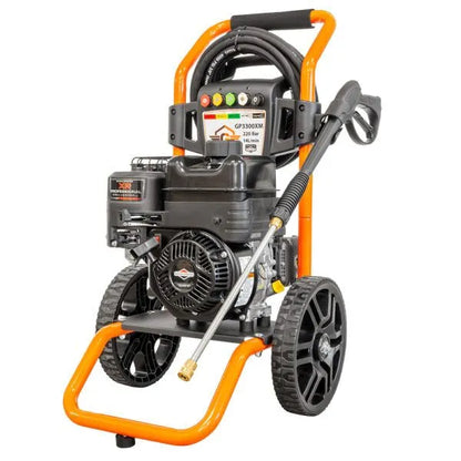 Gaspper GP3300XM benzínový vysokotlaký čistič, s motorem Briggs & Stratton, 6.3 HP, 220 bar/3.200 PSI
