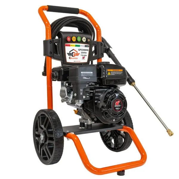 Gaspper GP3300HA benzínový vysokotlaký čistič, s motorem Peggas, 5.5 HP, 220 bar/3.200 PSI