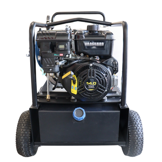 Gaspper GH4200BD Vysokotlaký čistič s ohřívačem vody až 150°C, Briggs & Stratton Vanguard, 290 barů/4200 PSI