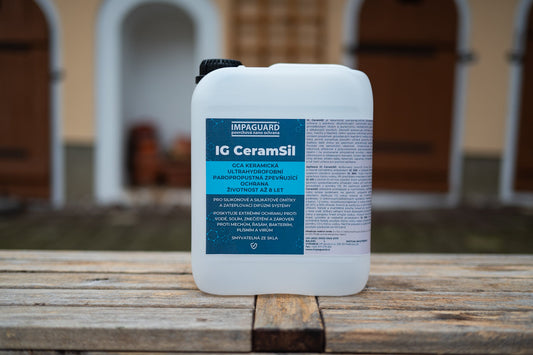 CeramSil - (IG 221) - Keramická ultrahydrofobní paroprospustná zpevňující 3D bio ochrana 2v1