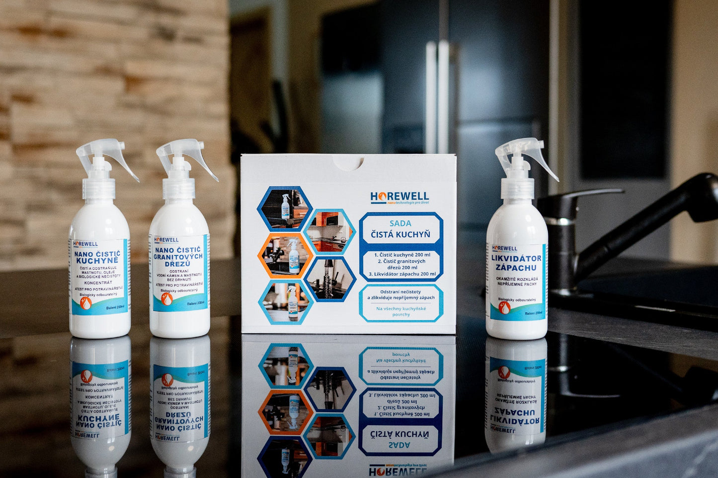 Sada čistá kuchyň