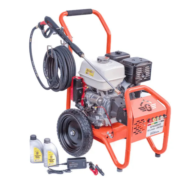 Gaspper GP4200HD benzínový vysokotlaký čistič, Honda, 15.0 HP, 290 bar/4 200 PSI