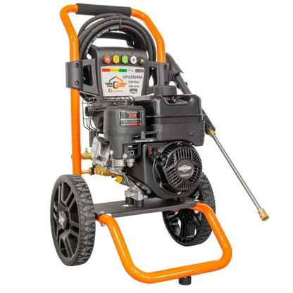 Gaspper GP3300XM benzínový vysokotlaký čistič, s motorem Briggs & Stratton, 6.3 HP, 220 bar/3.200 PSI