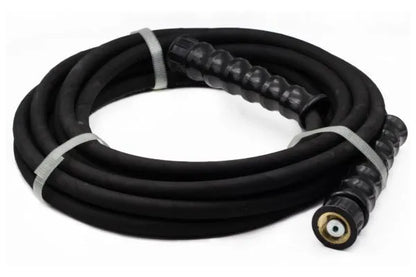 Vysokotlaká gumová hadice, připojení: 1/4″ M22x1,5-F1/4″, max. tlak 275 bar, vstupní teplota max. 60°C