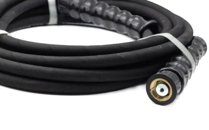 Vysokotlaká gumová hadice, připojení: 1/4″ M22x1,5-F1/4″, max. tlak 275 bar, vstupní teplota max. 60°C