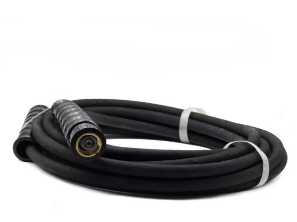 Vysokotlaká gumová hadice, připojení: 1/4″ M22x1,5-F1/4″, max. tlak 275 bar, vstupní teplota max. 60°C