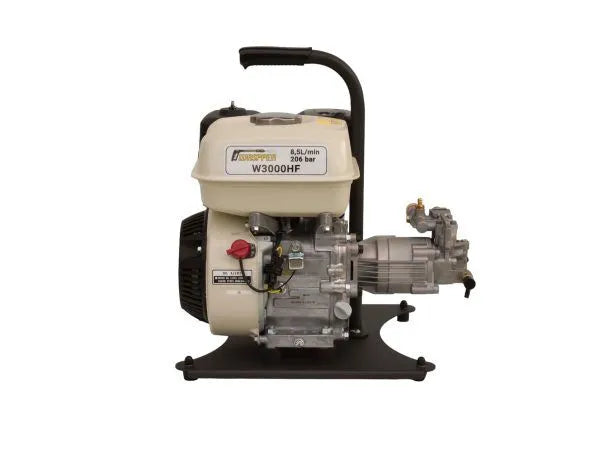 Waspper W3000HF benzínový vysokotlaký čistič, s motorem Honda, výkonem 5,2 HP a tlakem 207 barů / 3 000 PSI