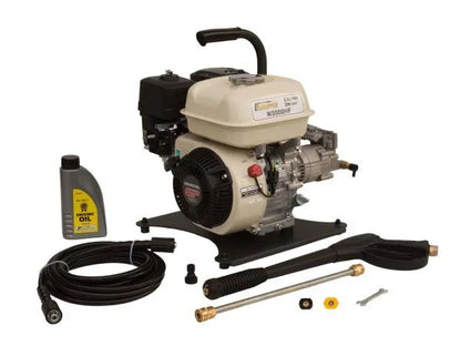 Waspper W3000HF benzínový vysokotlaký čistič, s motorem Honda, výkonem 5,2 HP a tlakem 207 barů / 3 000 PSI