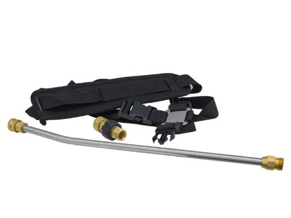 Hliníkový teleskopický nástavec 540 cm, 290 bar vstup 3/8" QC- samec, výstup / 3/8" QC- samice
