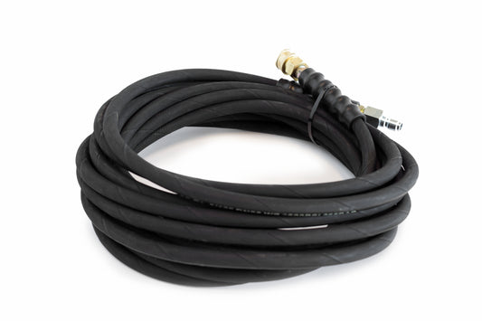 Vysokotlaká gumová hadice 15m, připojení: 3/8″ QUICK CONNECT , max. tlak 400 bar, vstupní teplota max. 60°C