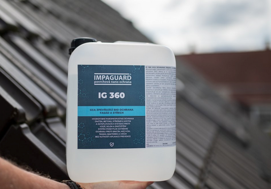 IG 360 GCA - Bio ochrana střech, betonu a dlažeb 2 v 1