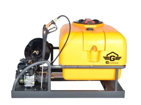 Premium benzínový vysokotlakový čistič GP500, s motorem Briggs&Stratton, 6.5 HP, 3200 PSI/ 220 bar, s nádrží na vodu 500L