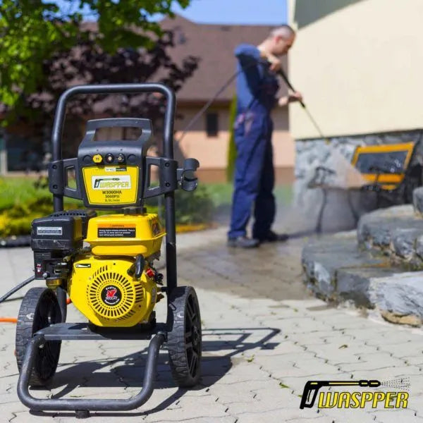 Waspper W3000HA benzínový vysokotlaký čistič, s motorem Peggas, 5.2 HP, 207 bar / 3.000 PSI